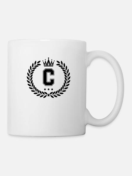 wappen C - Tasse - Weiß