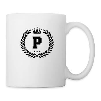 wappen P - Tasse - Weiß - Rechts