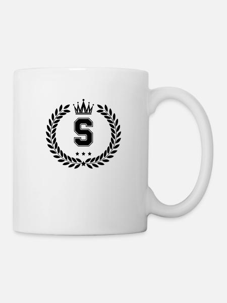 wappen S - Tasse - Weiß