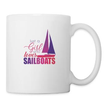 Sailboats - Mug - white - Right