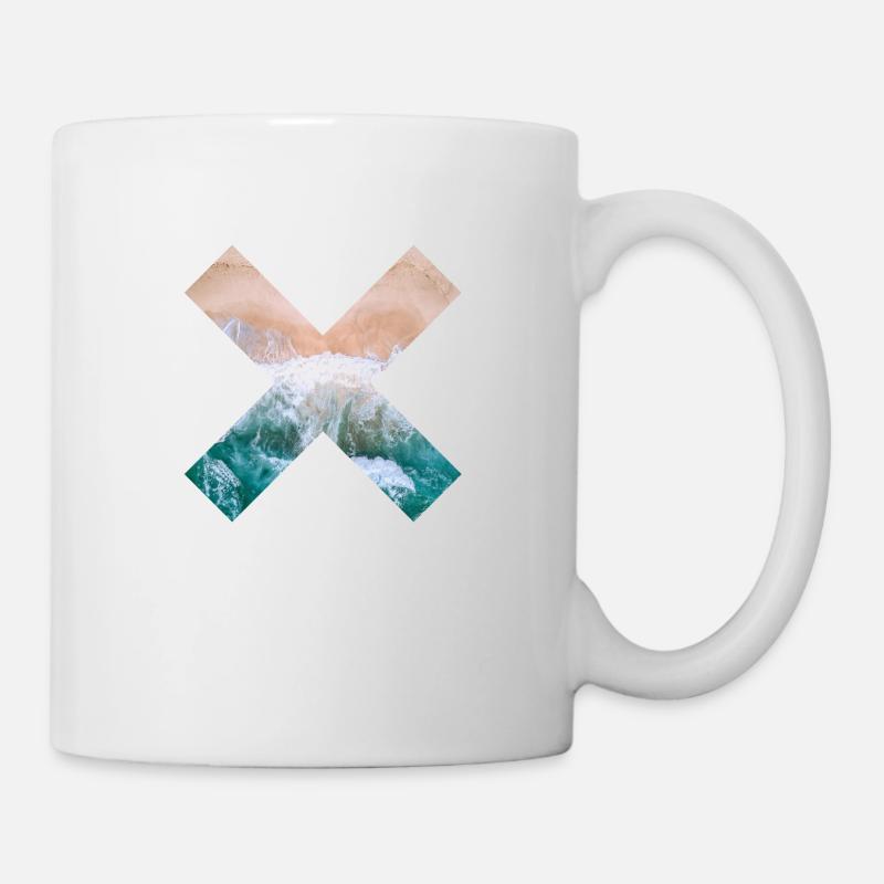 Cross Ocean - Tasse - Weiß