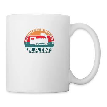 Trains. I Love Them - Mug - white - Right