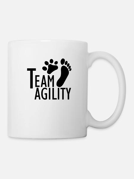 Chien Dog Agility - Mug blanc - blanc