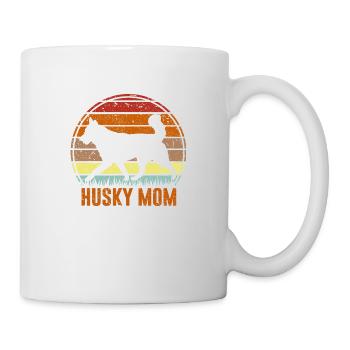 Dog - Husky - MOM - Mug blanc - blanc - Droite