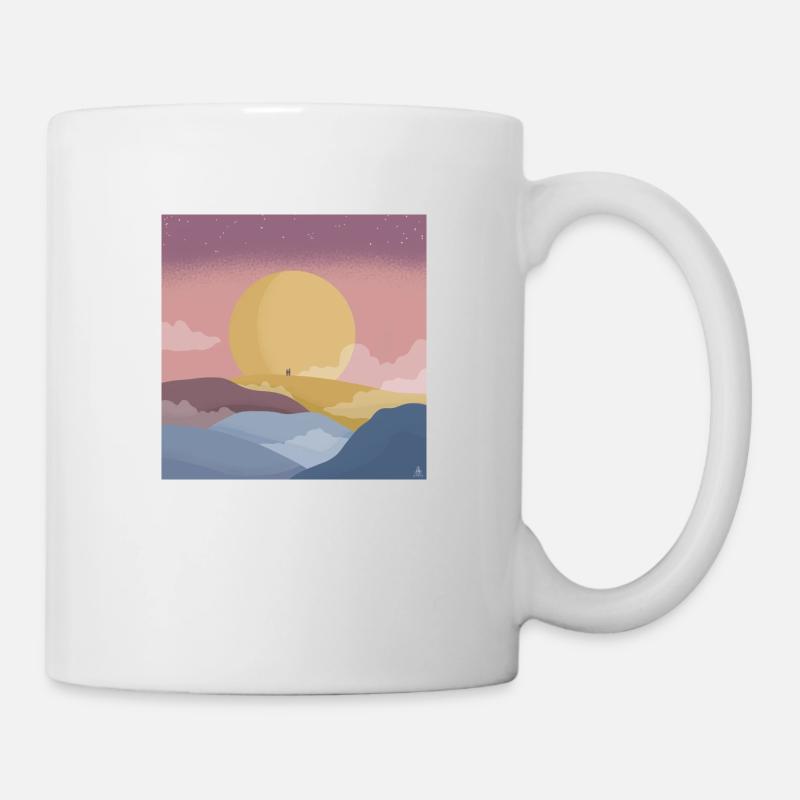 meet me by the mood - Tasse - Weiß