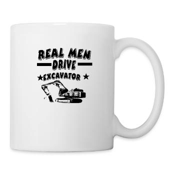 Pelleteuses - Mug blanc - blanc - Droite