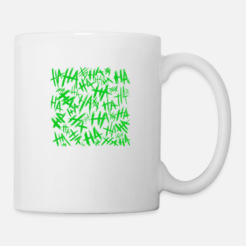 Hahaha, Joker - Mug blanc - blanc