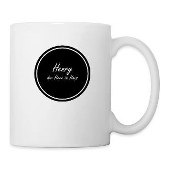 Henry der Herr im Haus - Tasse - Weiß - Rechts