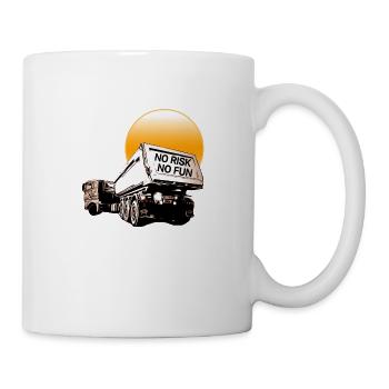 Camion - Mug blanc - blanc - Droite