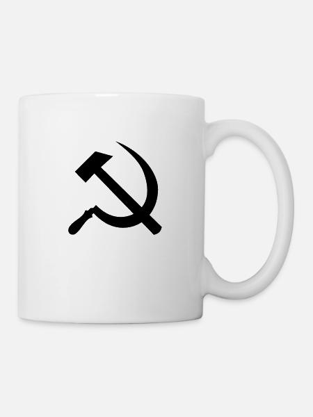 Hammer and sickle - Mug - white