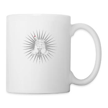 Stoner Cannabis Cigarette - Mug blanc - blanc - Droite