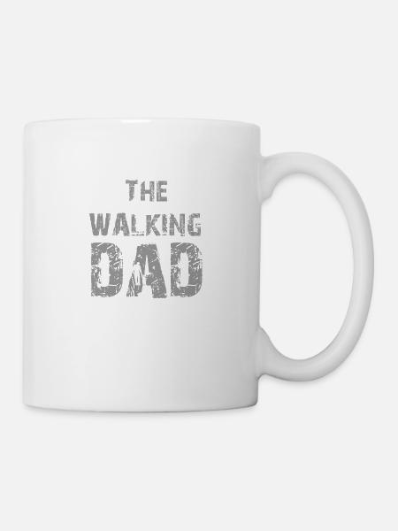 The Walking Dad - Tasse - Weiß