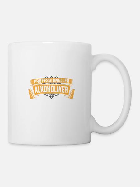 Professioneller Alkoholiker - Tasse - Weiß