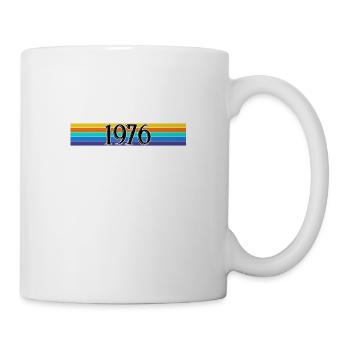 Born in 1976 vintage vintage 1976 - Mug - white - Right