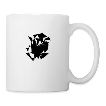 Abstrakte Kunst - Tasse - Weiß - Rechts