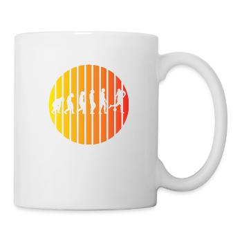 Football Football Coach Evolution Football Player - Mug - white - Right