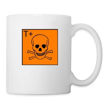 Highly Toxic Warning. Very Toxic Warning - Mug - white - Right