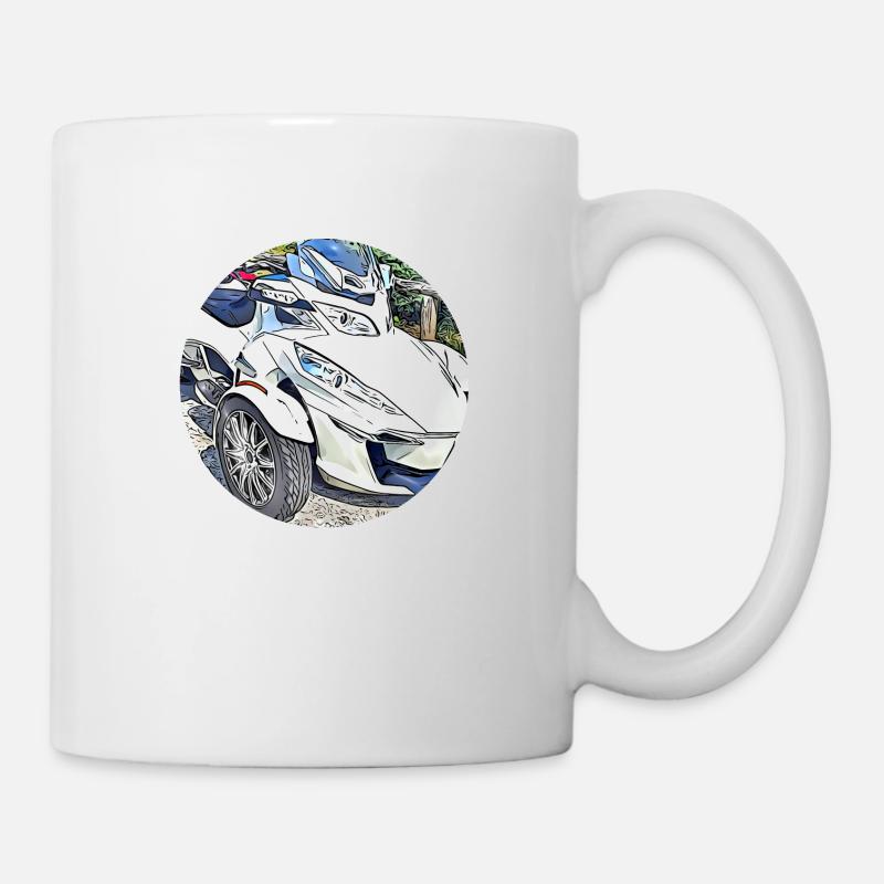 Spyder RT - Mug blanc - blanc