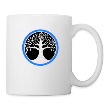 arbre de vie - Mug blanc - blanc - Droite
