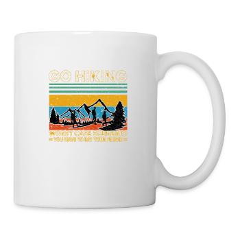 Go Hiking - Tasse - Weiß - Rechts