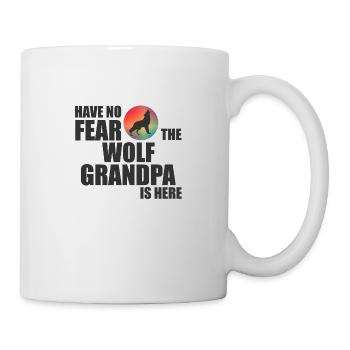 The Wolf Grandpa - Mug - white - Right