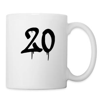 20 graffiti - Mug - white - Right