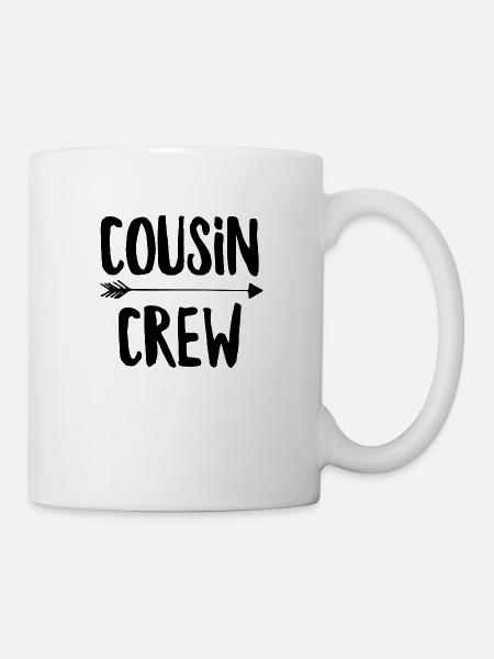 Cousin Crew - Tasse - Weiß