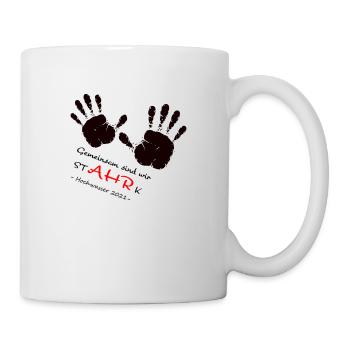 We AHR together | Ahrtal Hochwasser SolidAHRität - Tasse - Weiß - Rechts