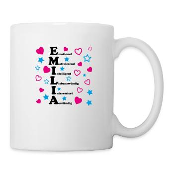 Emilia - Tasse - Weiß - Rechts