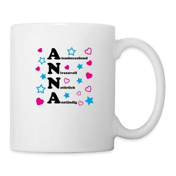 Anna - Tasse - Weiß - Rechts