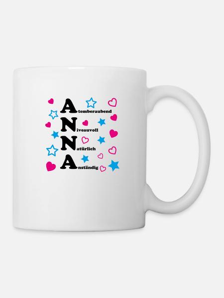 Anna - Tasse - Weiß
