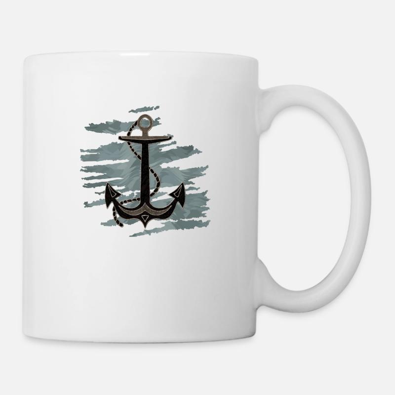Anker - Tasse - Weiß