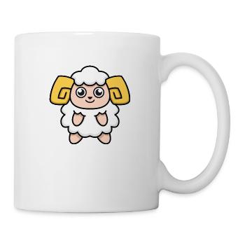 Zodiac sign Aries - Mug - white - Right