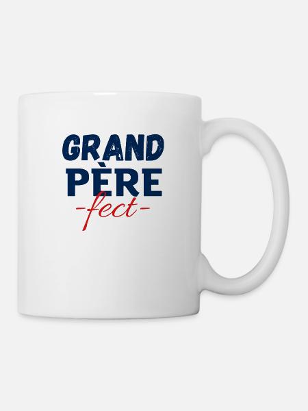 grand père-fect cadeau pour grand père - Mug blanc - blanc