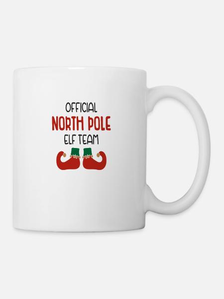 North Pole Team - Tasse - Weiß