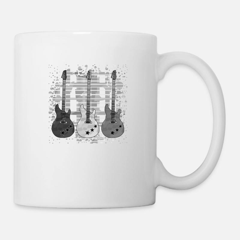 Guitares - Mug blanc - blanc