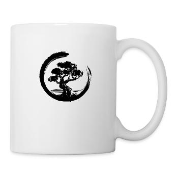 Bonsai - Tasse - Weiß - Rechts