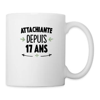Femme Cadeau Anniversaire 17 ans Fille Humour Ado - Mug blanc - blanc - Droite
