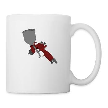 Painter | Paint gun - Mug - white - Right