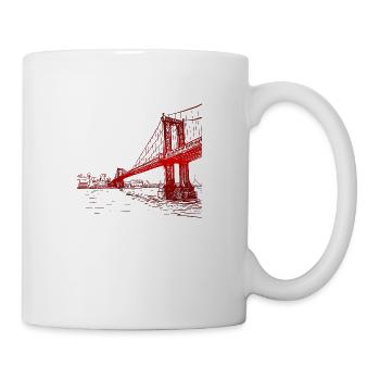 Brücke - Tasse - Weiß - Rechts