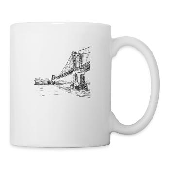 Brücke - Tasse - Weiß - Rechts