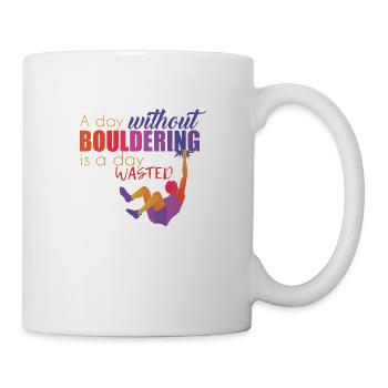 Bouldering - Mug - white - Right