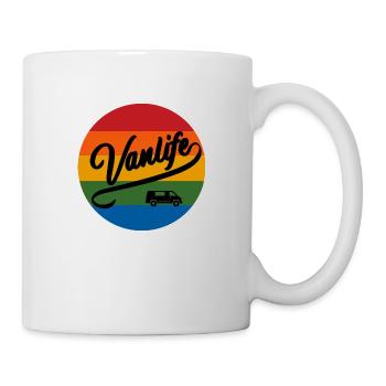 Van life pastille van - Mug - white - Right