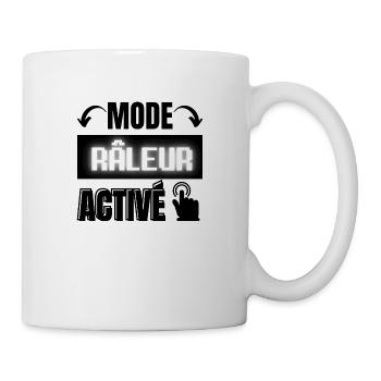 mode râleur - Mug blanc - blanc - Droite