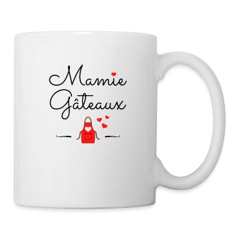 Mamie gâteaux Idée cadeau original - Mug blanc - blanc - Droite