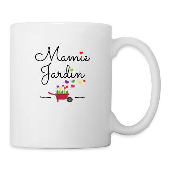 Mamie jardin Idée cadeau original - Mug blanc - blanc - Droite