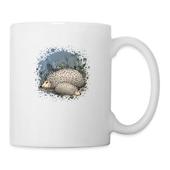 Igel - Tasse - Weiß - Rechts