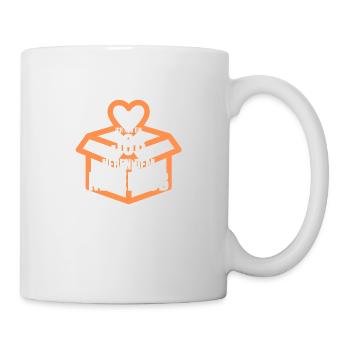 ICH HAB EIN JOB NEBEN DEM NEBENJOB - Tasse - Weiß - Rechts