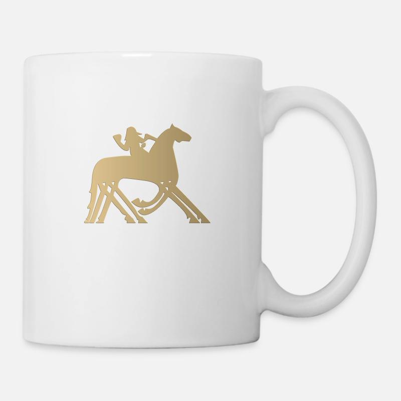 Odin & Sleipnir - Tasse - Weiß