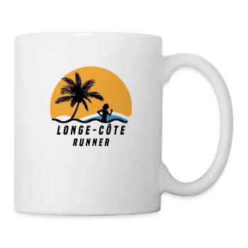 Longe-côte runner - Mug blanc - blanc - Droite